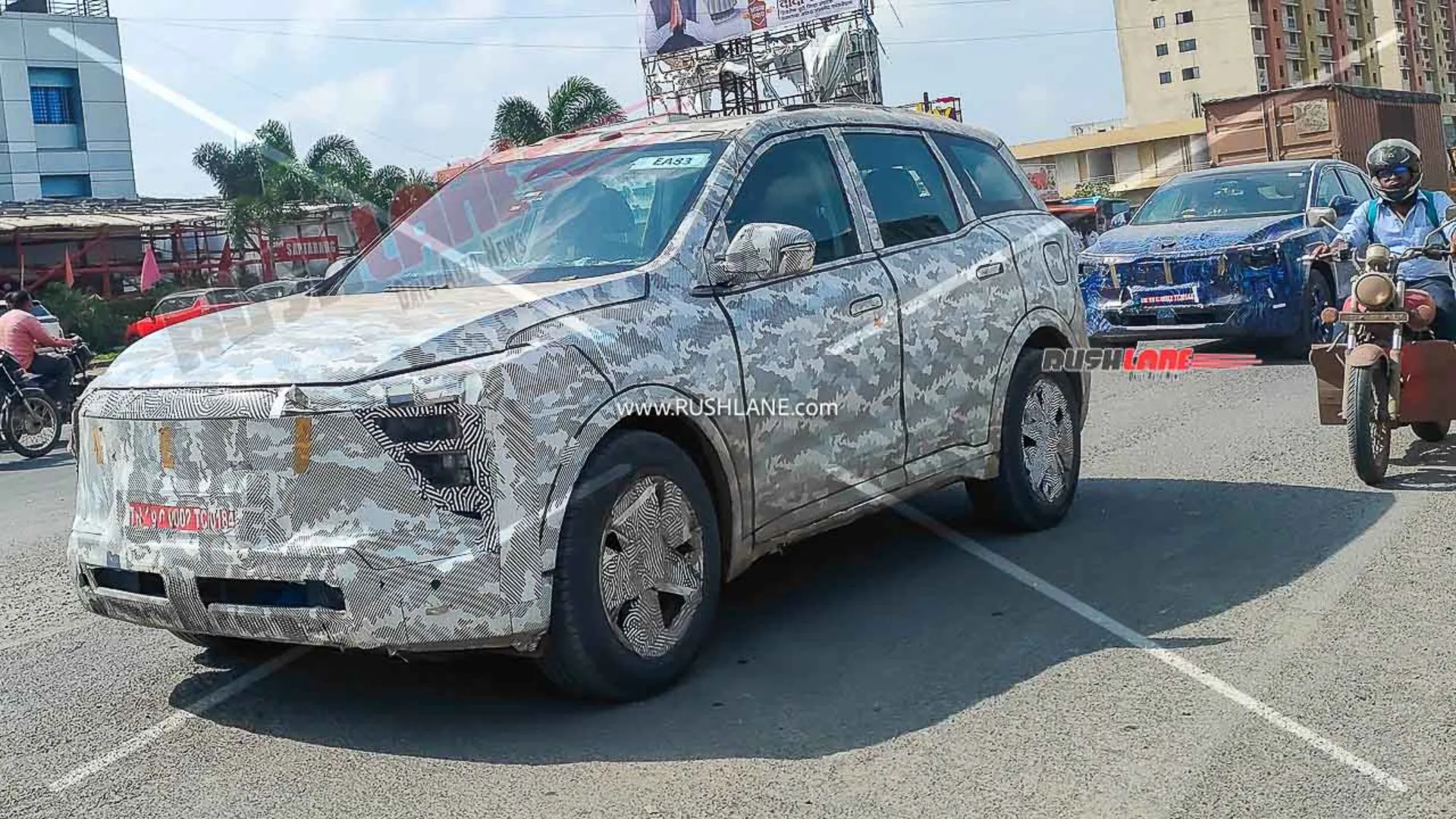 Mahindra XUV e8 SUV and XUV e9 Coupe Spied Testing 