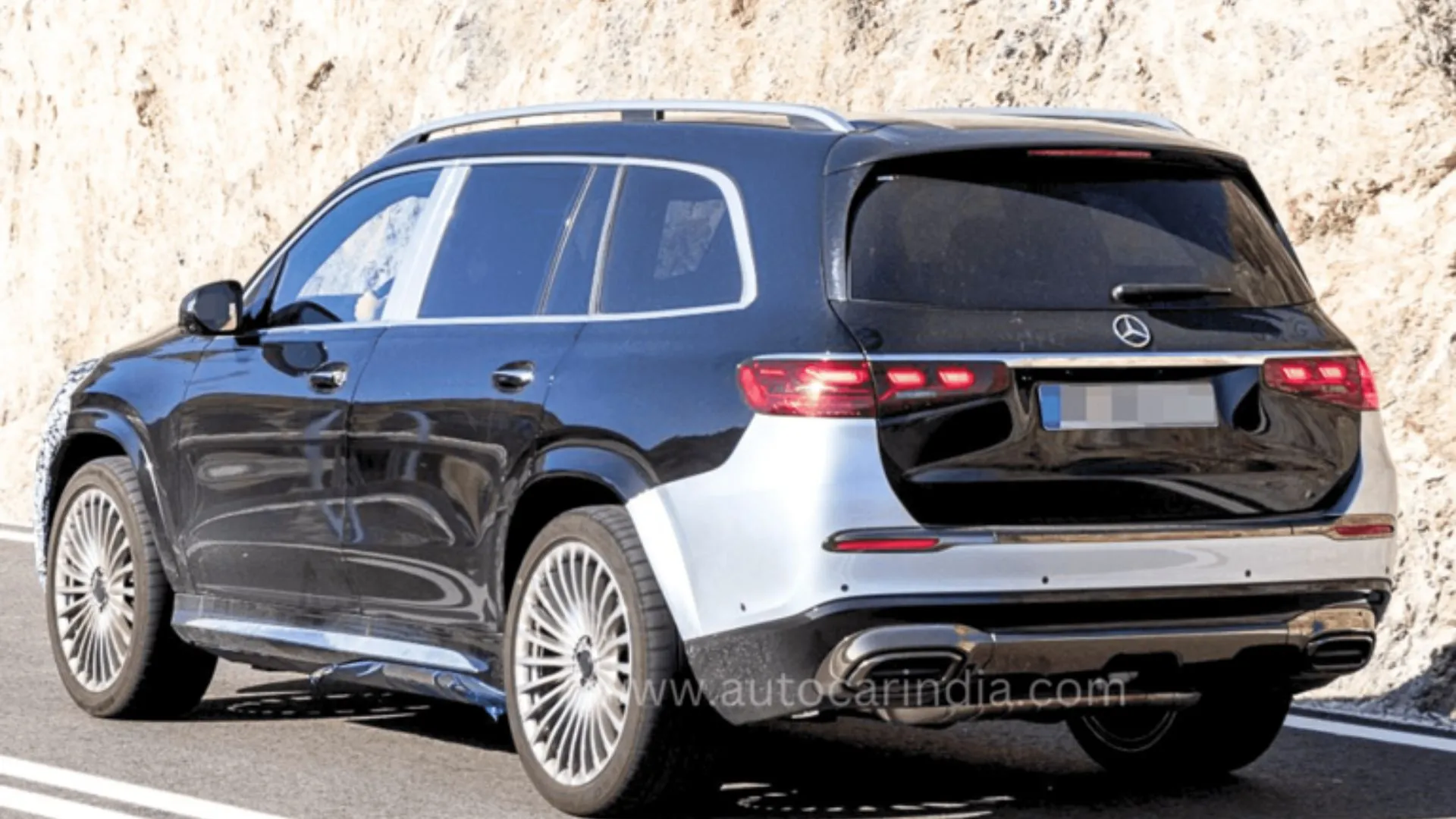 2026 Mercedes Maybach GLS 2nd Facelift Rear