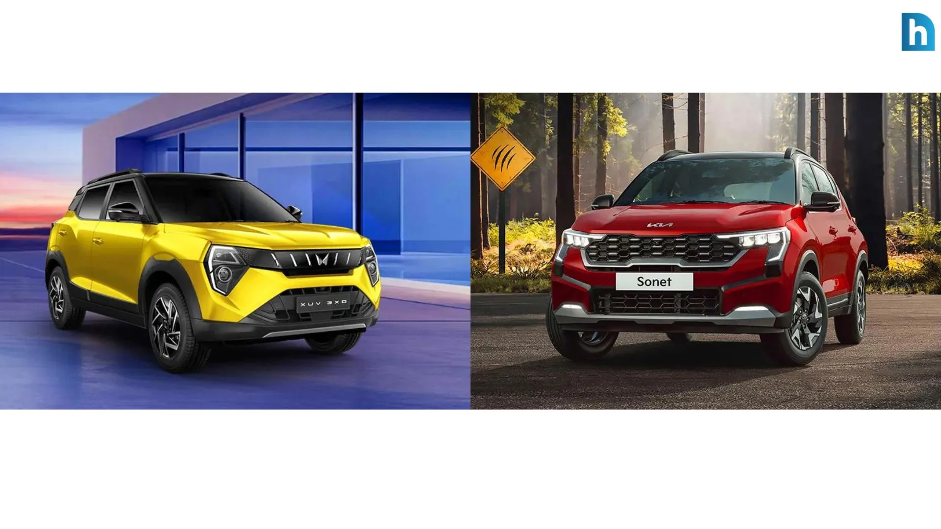 Mahindra XUV 3XO vs 2024 Kia Sonet 