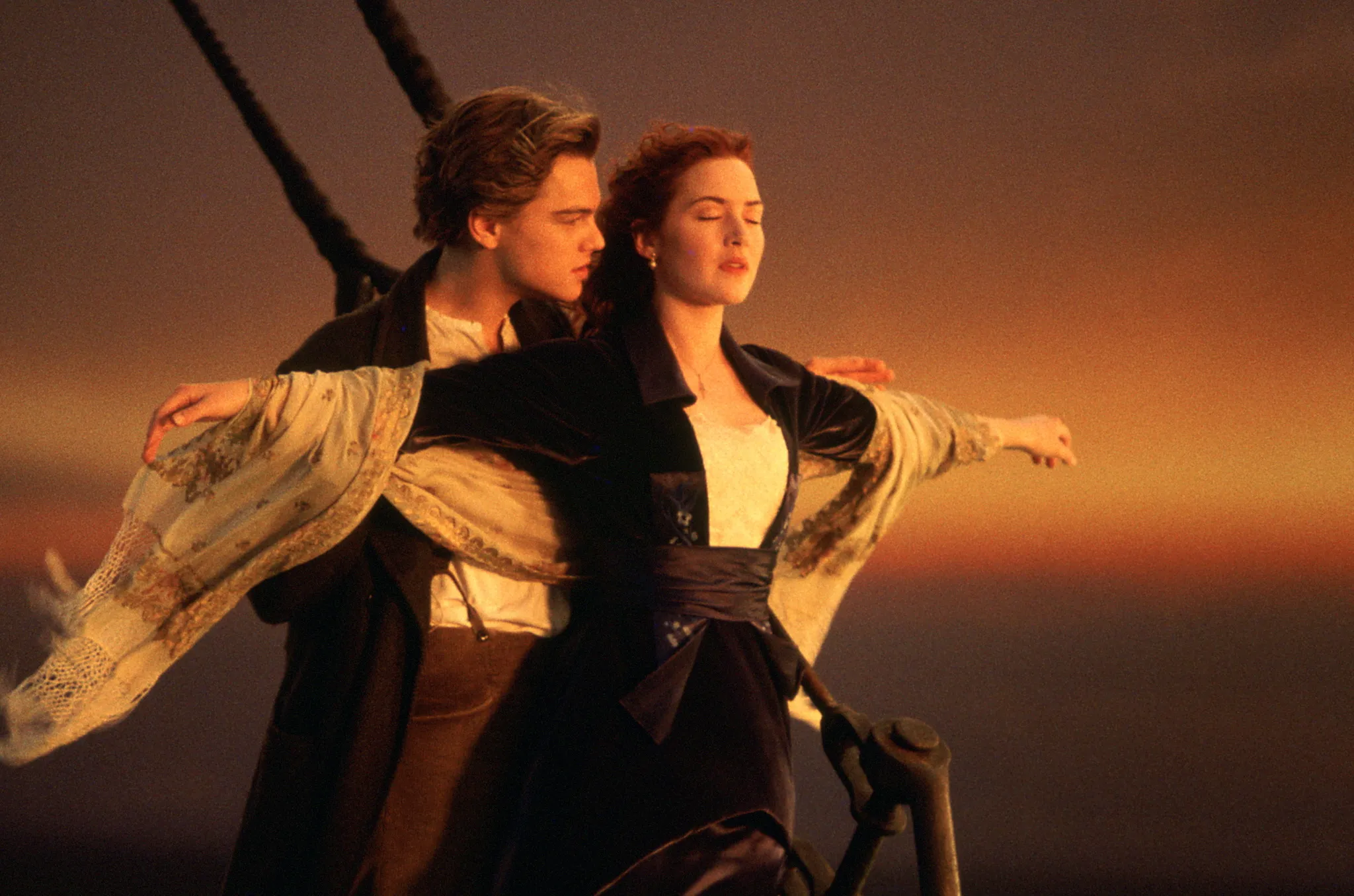 Famous Titanic Scene