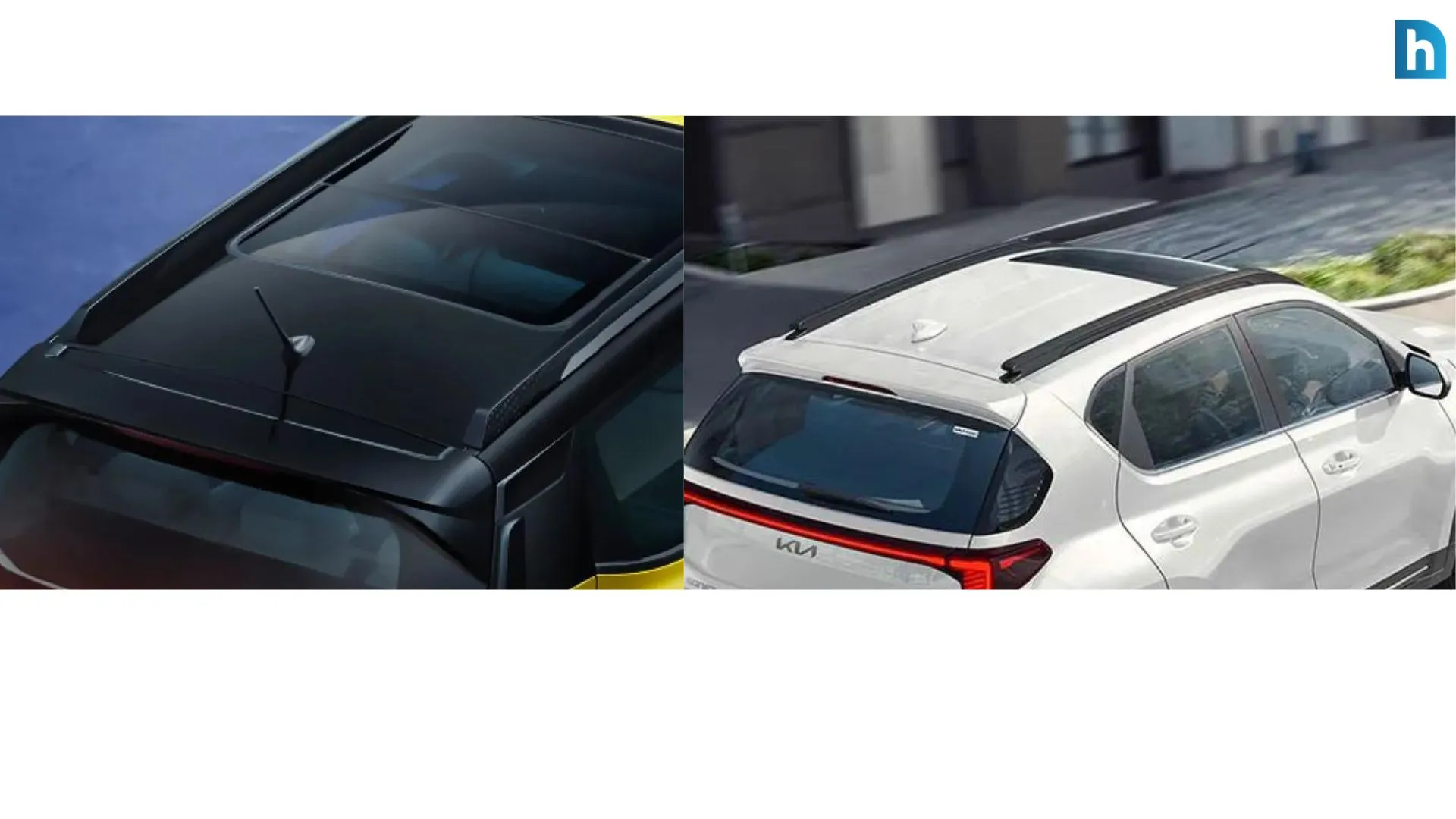 Mahindra XUV 3XO vs 2024 Kia Sonet  Sunroofs