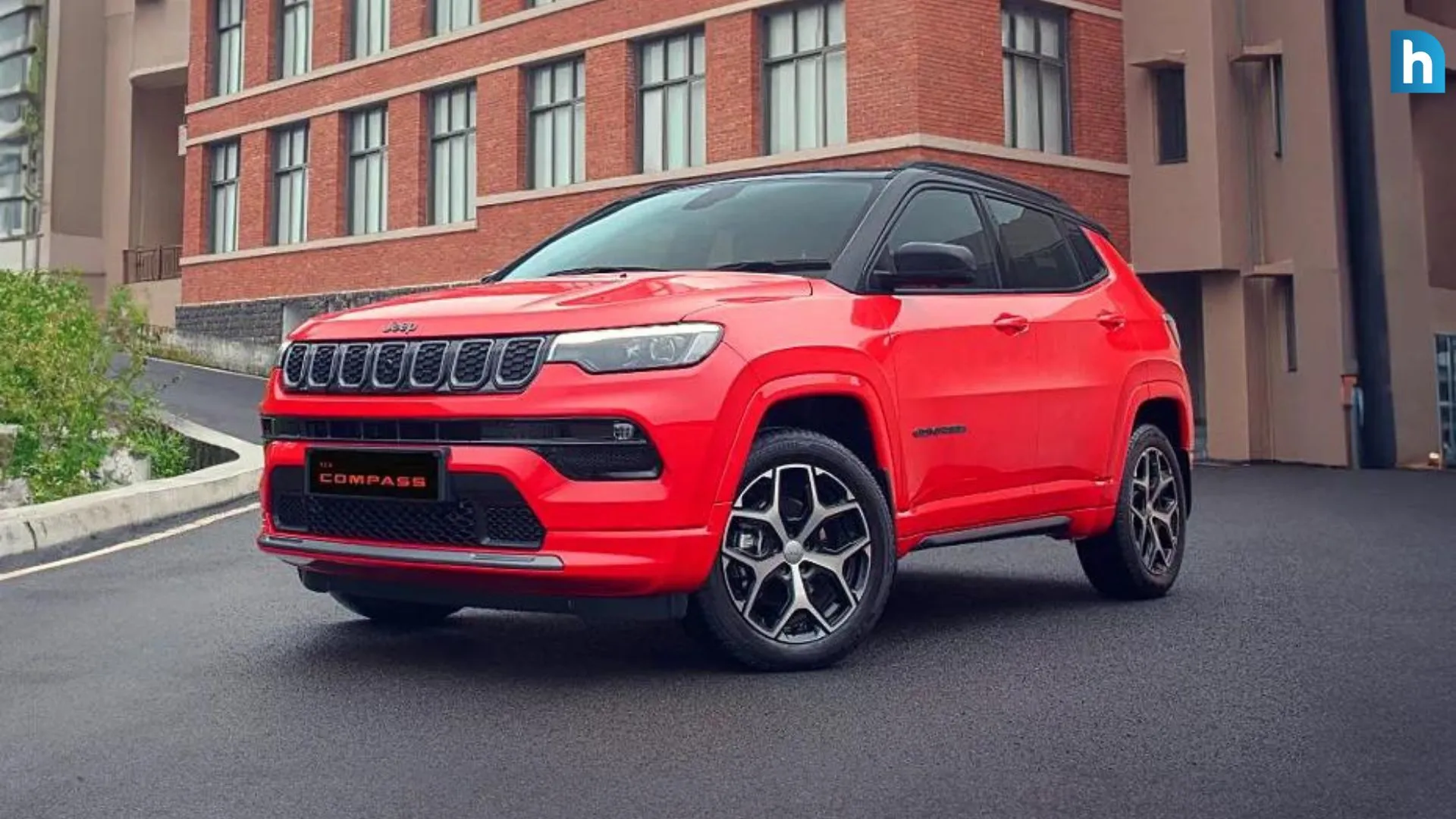 2024 Jeep Compass Facelift Red