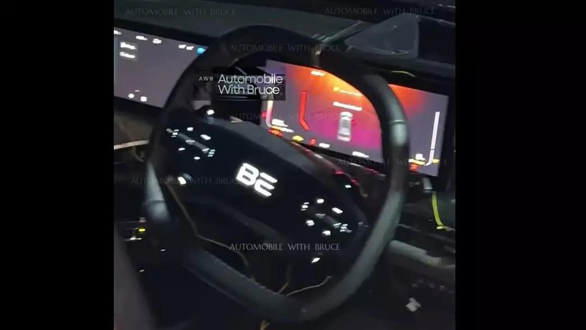 Mahindra BE05 EV Steering Wheel Spied