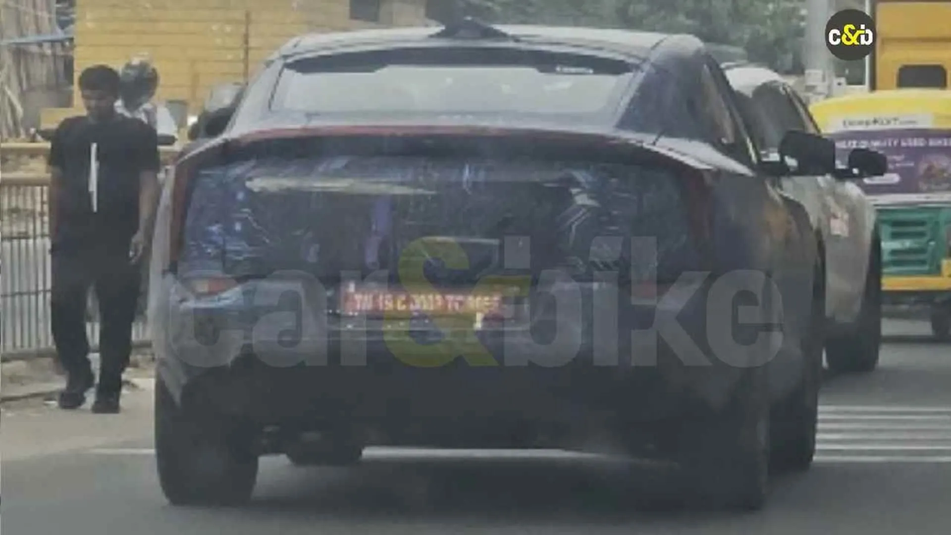 Mahindra XUV e9 Spy Shot 2