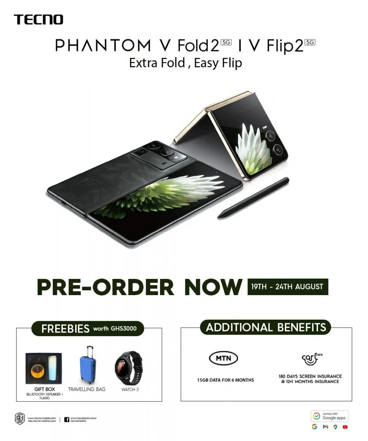 Tecno Phantom V Flip 2