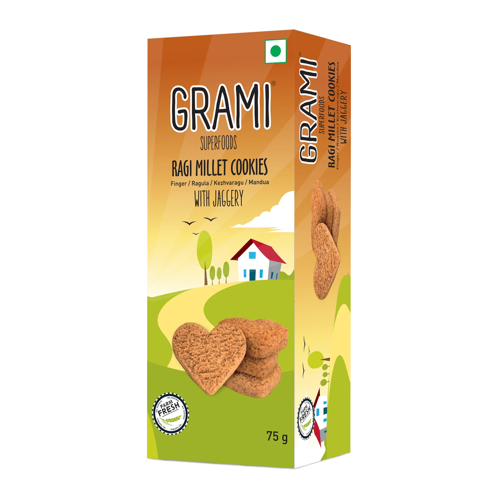Grami's Ragi cookies