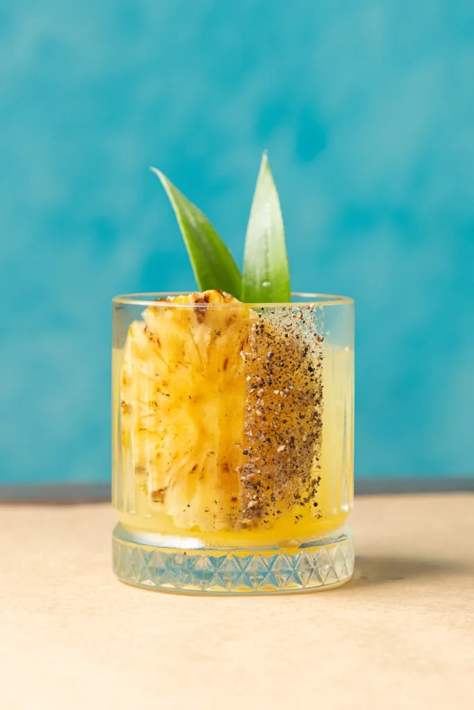 Pineapple Ginger Jalapeno Picante fresh Pineapple Ginger Jalapeno Orange Liqueur Lime