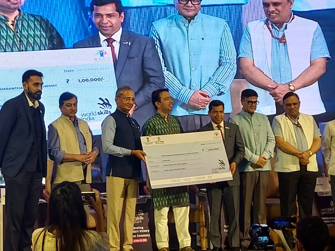 Honorable Minister Shri Jayant Singh Recognizes Indias WorldSkills Champions in Hospitality and Others 1