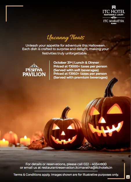 Halloween Day creative X ITC Maratha