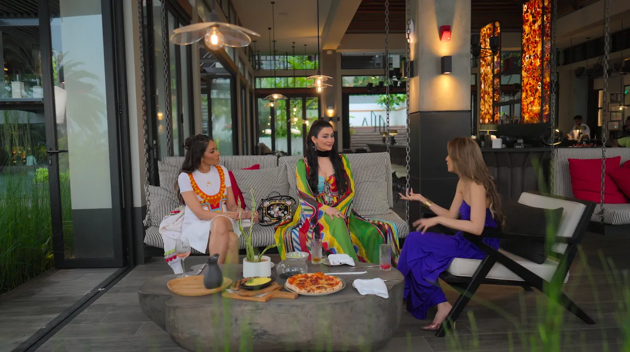 2 Kalyani Saha Chawla Shalini Passi and Riddhima Kapoor Sahni at Beach Rouge - LUX Grand Baie Mauritius