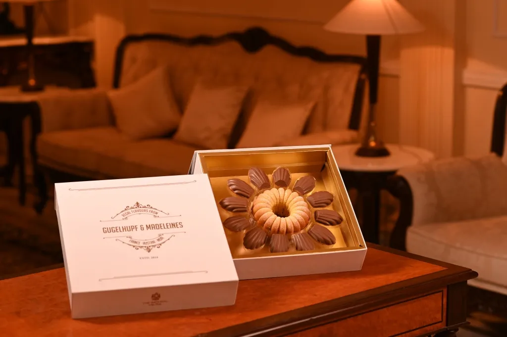 GM box at The Imperial Patisserie
