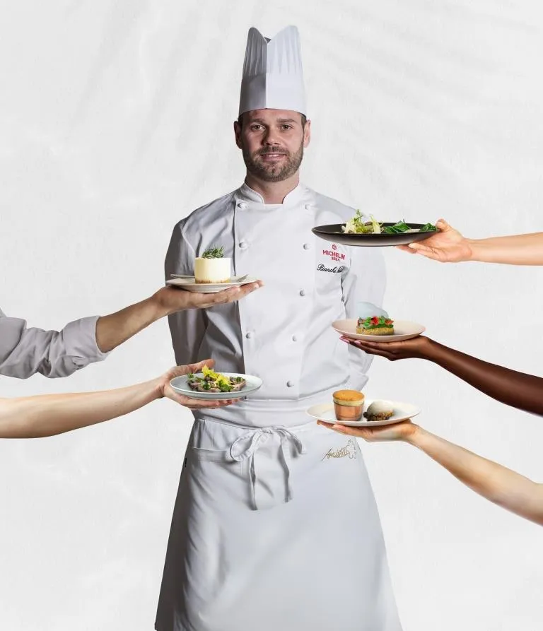 Chef Mattia Bianchi, 1 Michelin starred chef from Verona, Italy