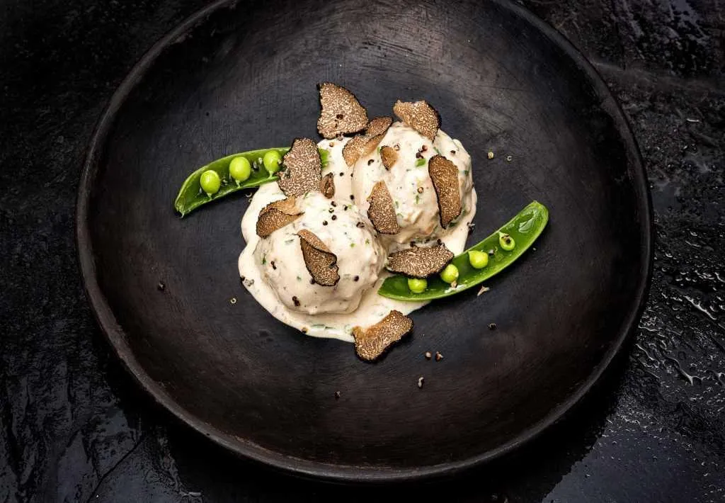 Murgh Malai Meatball Green Chilli Cream Truffles