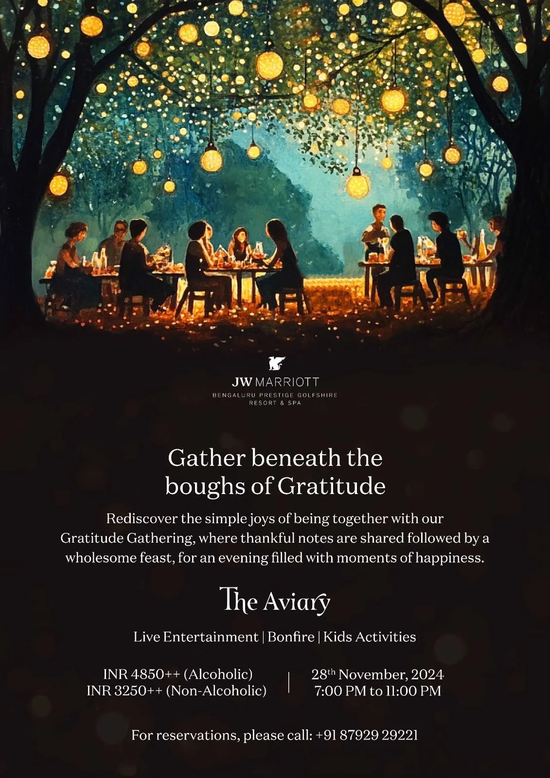 Thanksgiving  Gratitude Gathering - JWPG
