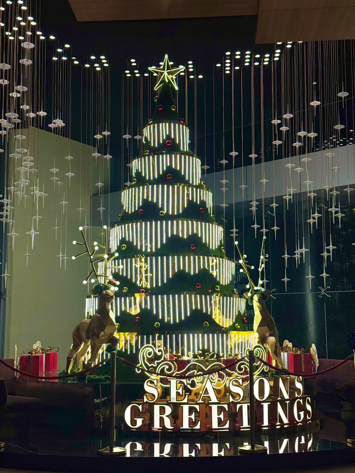 The Westin Mumbai Garden City Christmas Tree