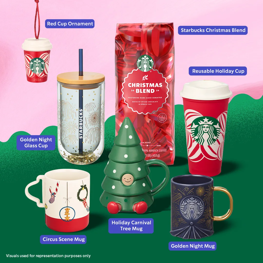 Starbucks Christmas Blend and Merchandise
