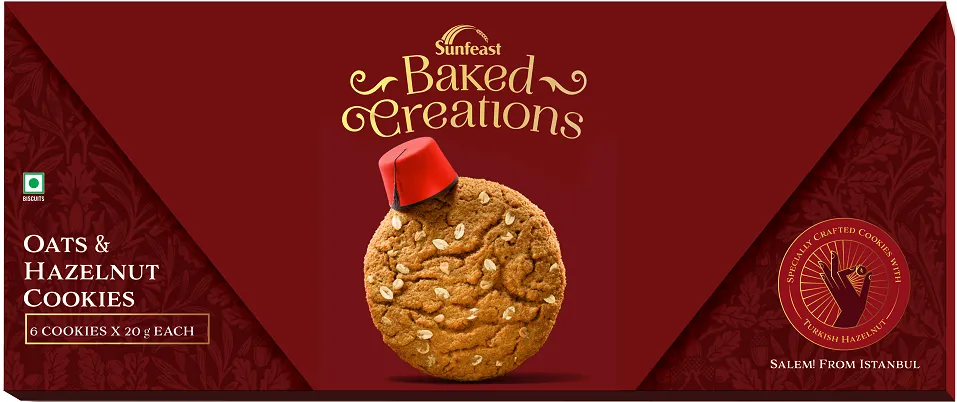 oats hazelnut cookie