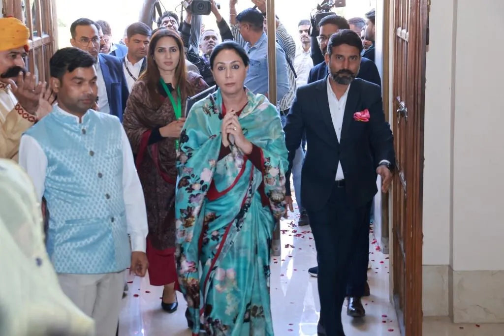 Rajasthan Deputy CM Ms Diya Kumari at Jaisalmer Marriott Resort  Spa