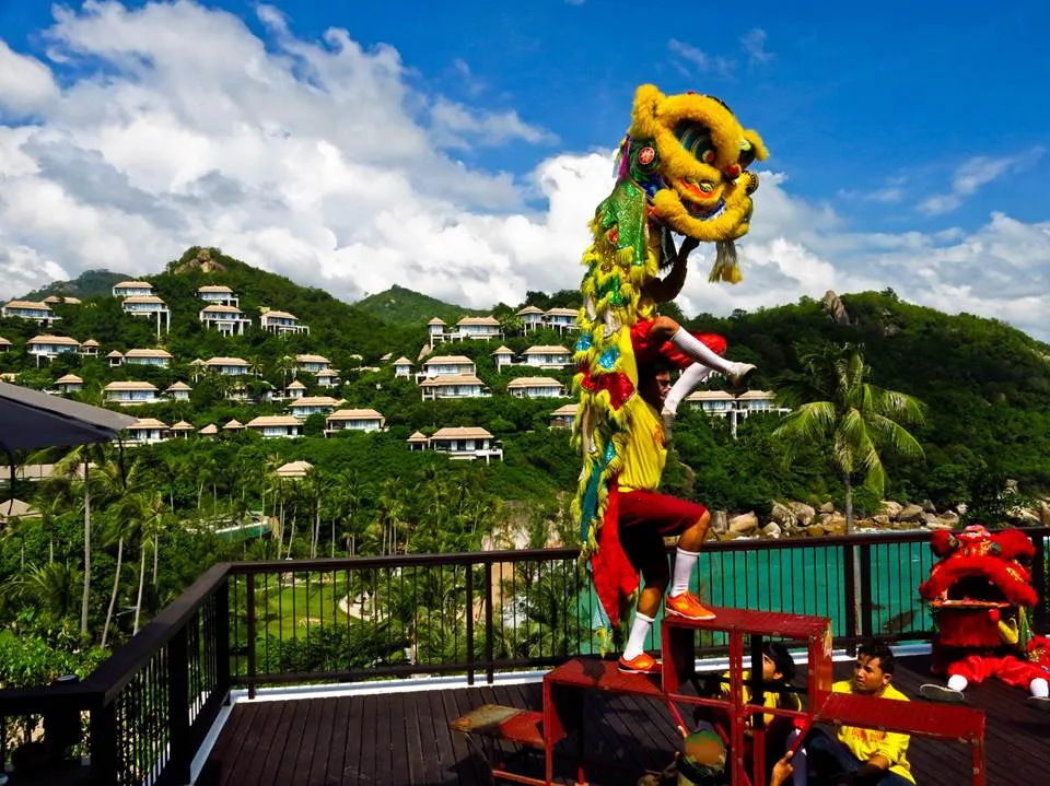 A Song of Dragons and Fire on Koh Samui