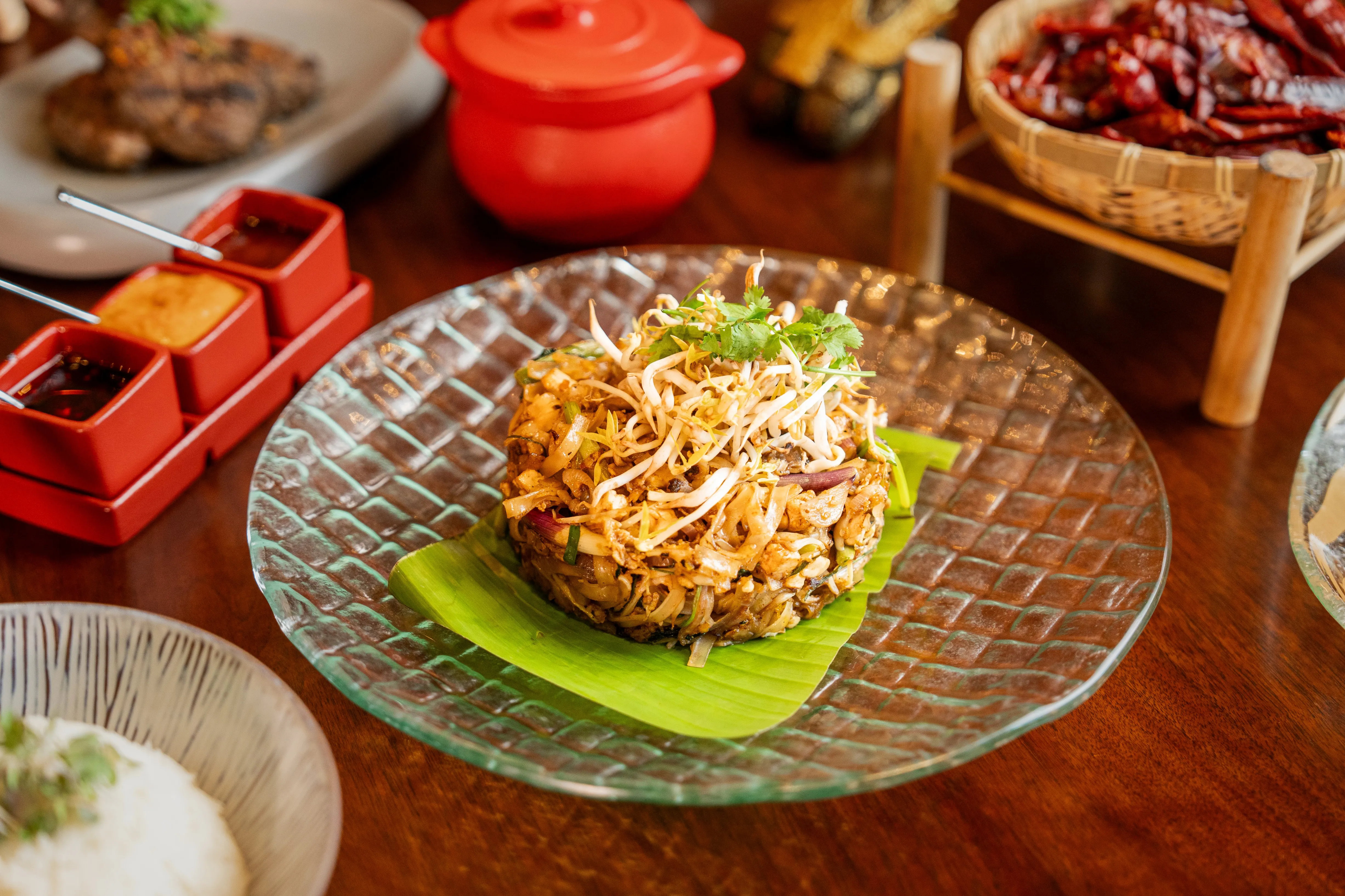 Phad thai noodles Sheraton Grand