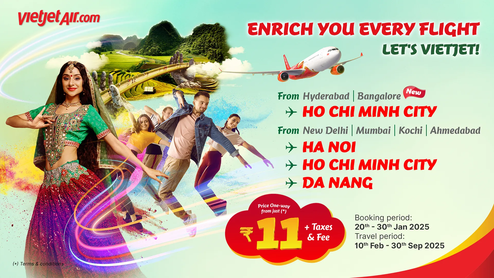 KV India new routes