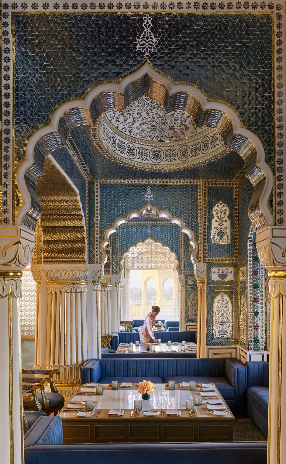 Anantara Jewel Bagh Jaipur Hotel  Sheesh Mahal Restaurant