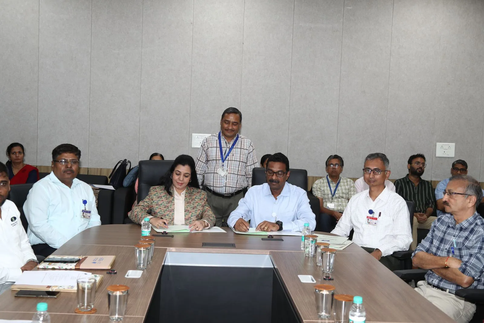 HRAWI signs a MoU with Atal Incubation Centre - Bhabha Atomic Research Centre to implement sustainable solid waste management technologies