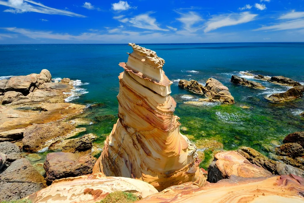 Northeast Coast  YilanNanya Rocks Taiwan