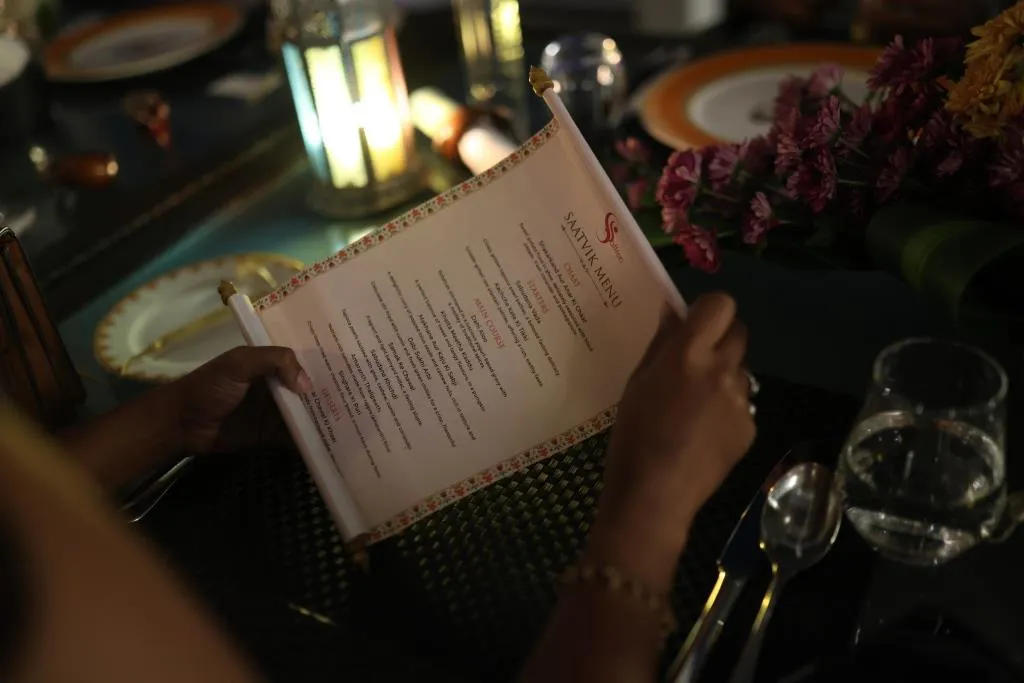 Saatvik Menu Shangri LaEvent4