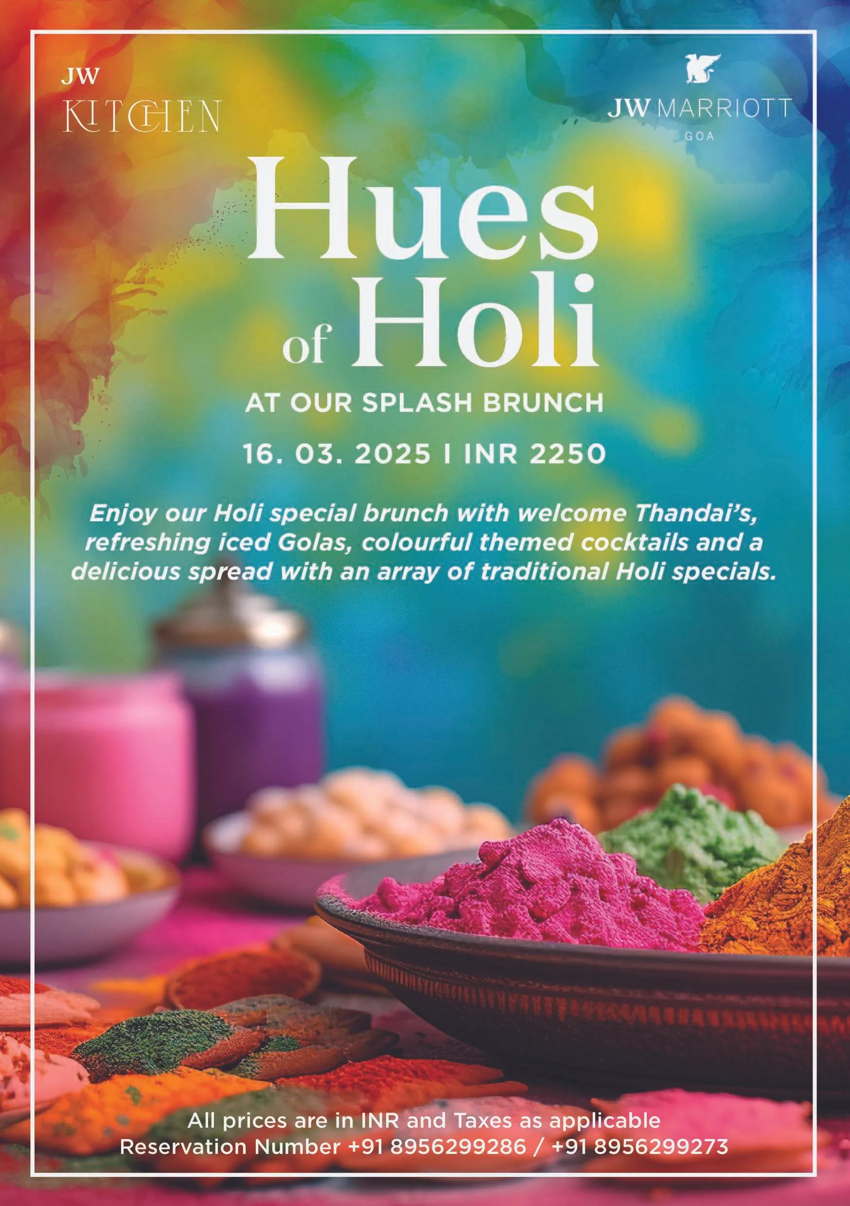 Holi Splash Brunch
