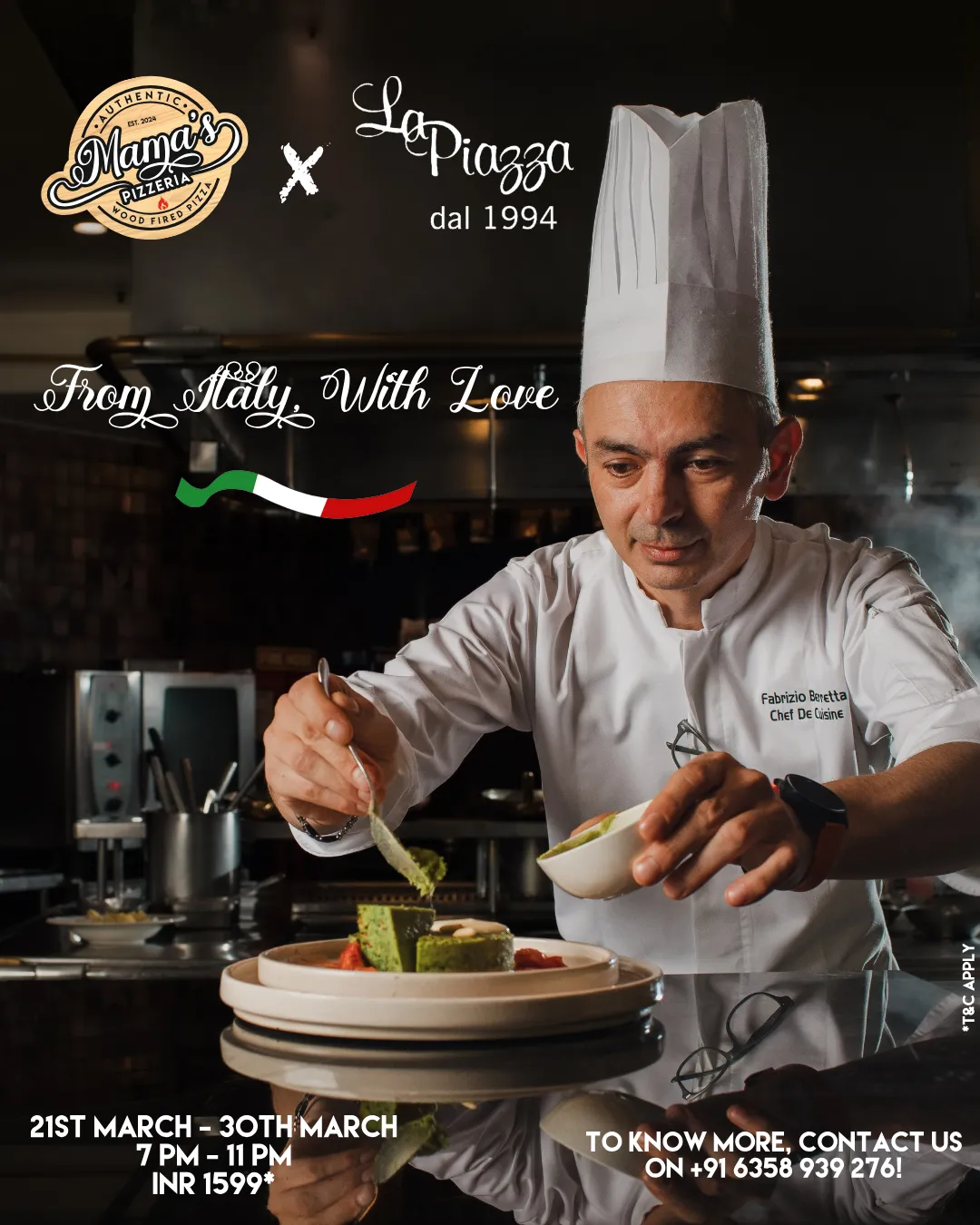 Mama's Pizzeria x La Piazza