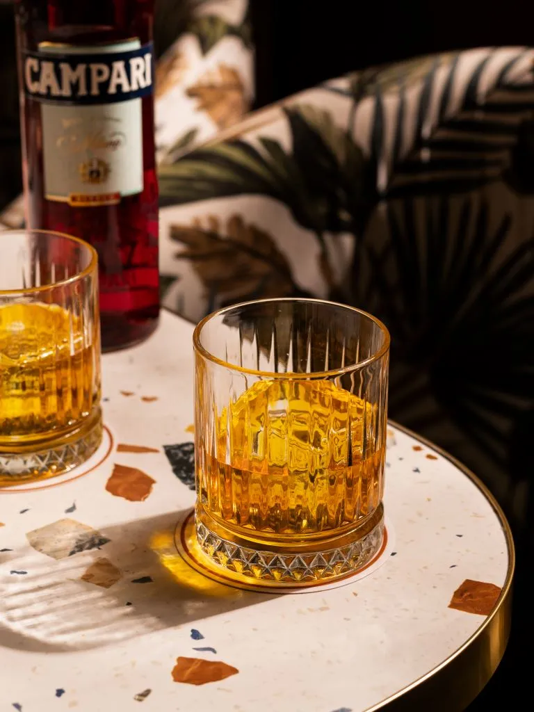 Saffron Negroni