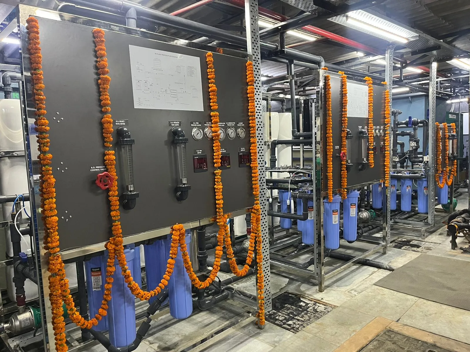 Effluent Treatment Plant ETP  for wastewater recycling at Taj Mahal New Delhi