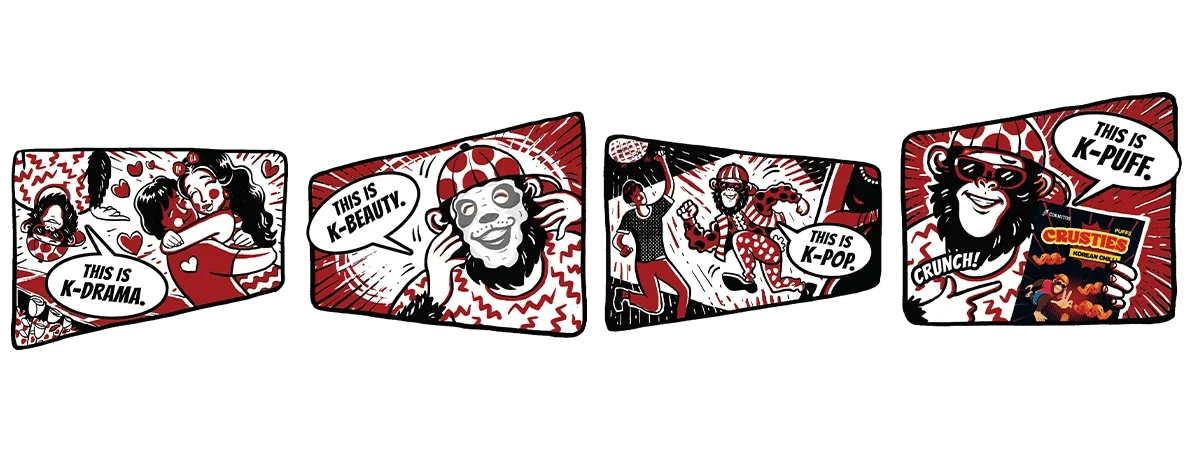 Cornitos unveiled Crusties with a Flavourful celebration- Korean-Chilli-Comic-Strip 21