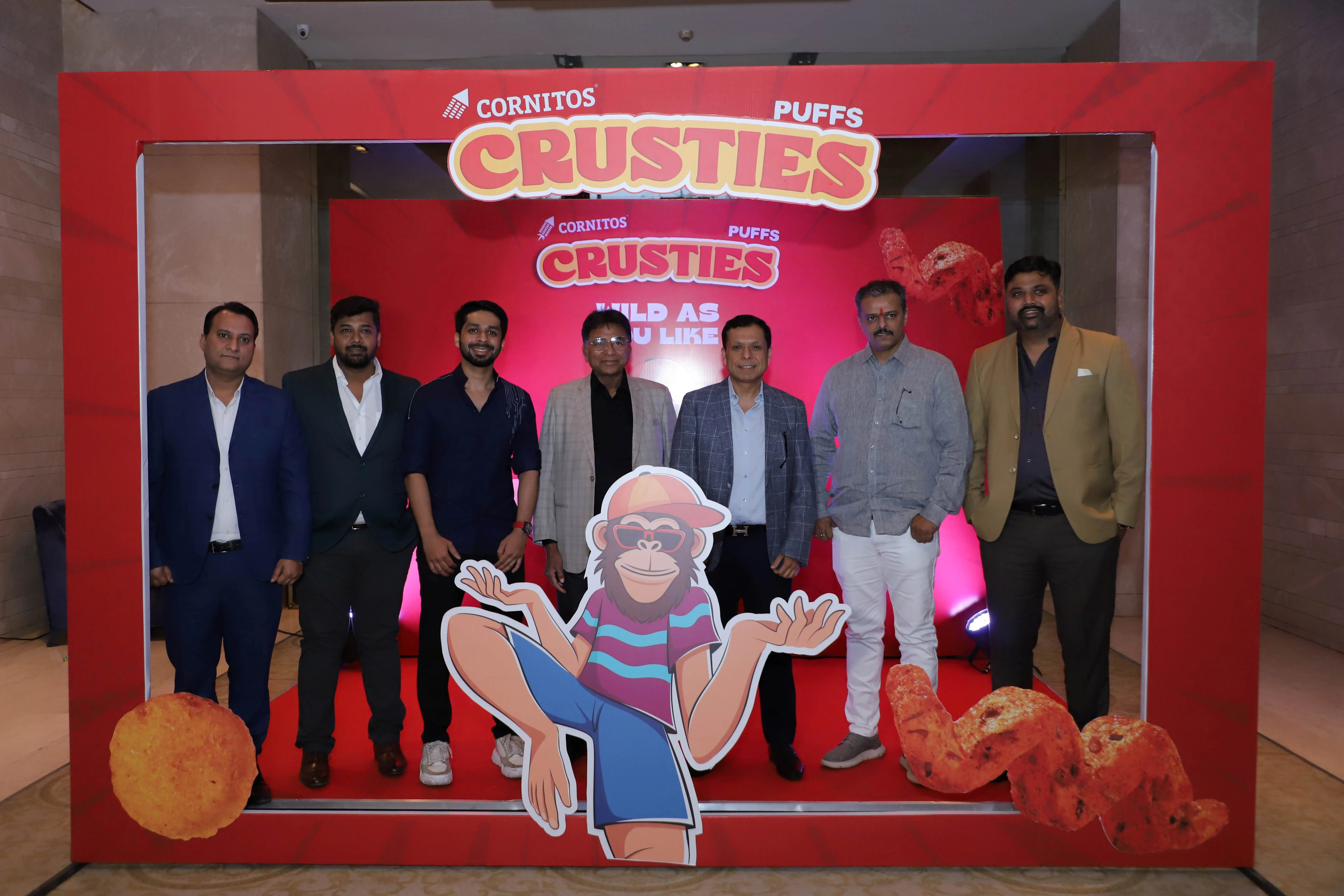 Team Cornitos at Unveiling of Crusties event