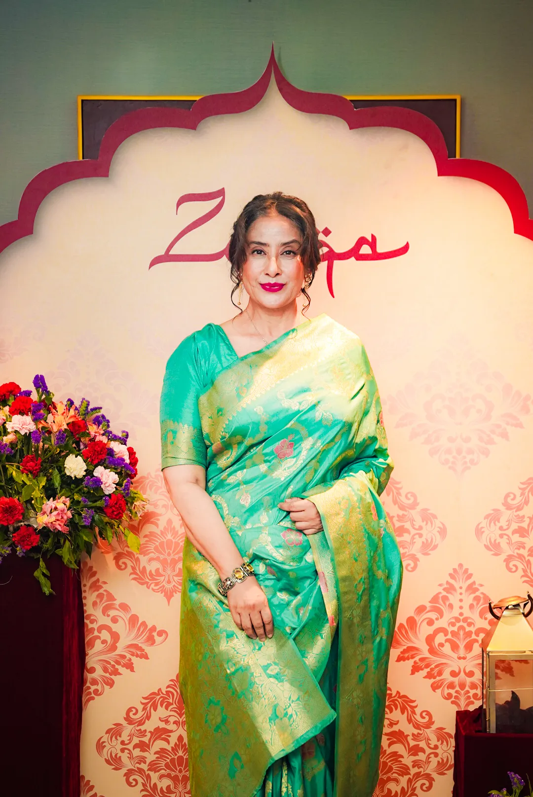 Actress Manisha Koirala as the Chief Guest at the launch of Zaiqa - Indian Cuisine Restaurant at Mercure Kathmandu Sukedhara Heights 1