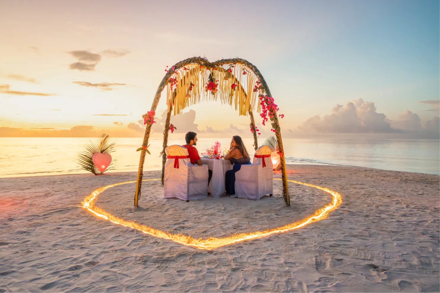Beach Dinner Medhufushi Island Resort
