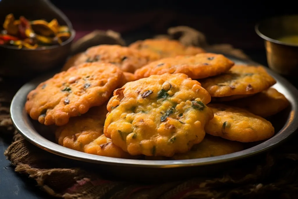 closeup-kachoris-with-focus-flaky-gol