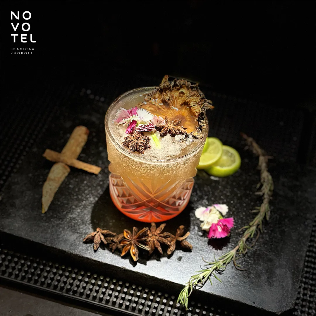 Herb infused cocktail - Novotel Imagicaa 