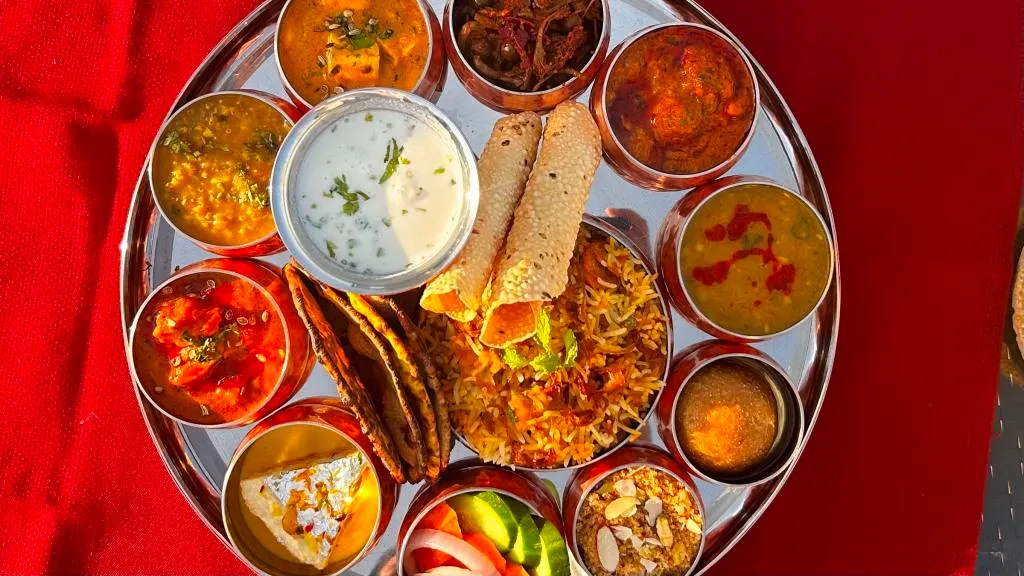 Rajasthani Thali at WYRA Restaurant