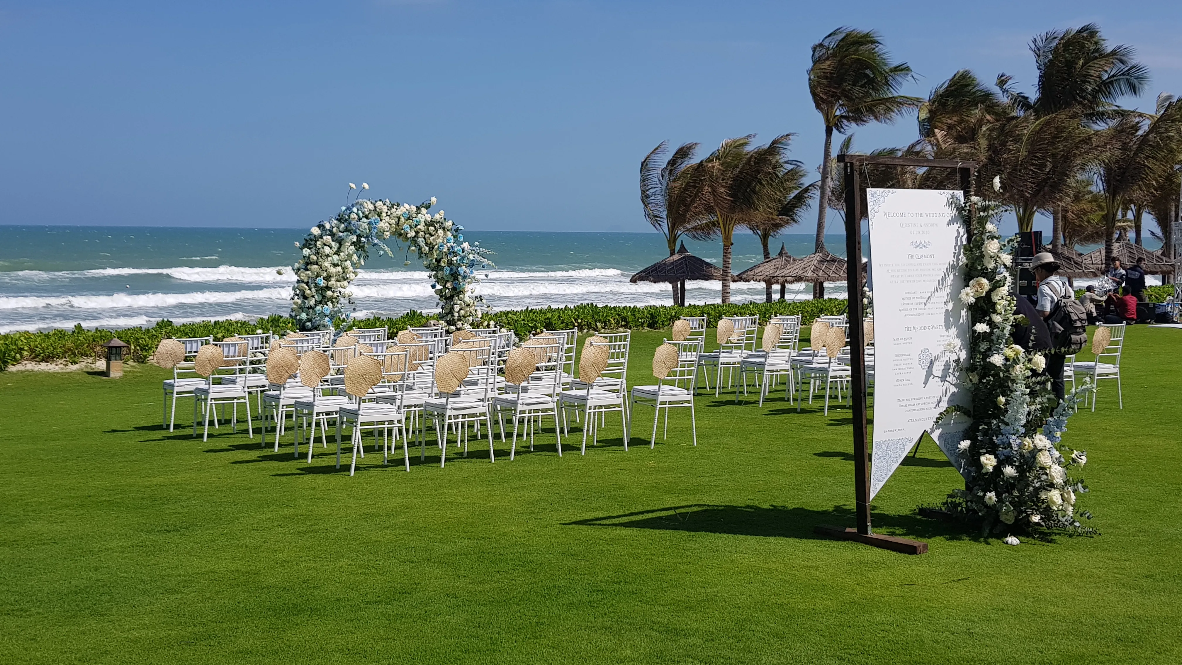 The Anam Beach Wedding