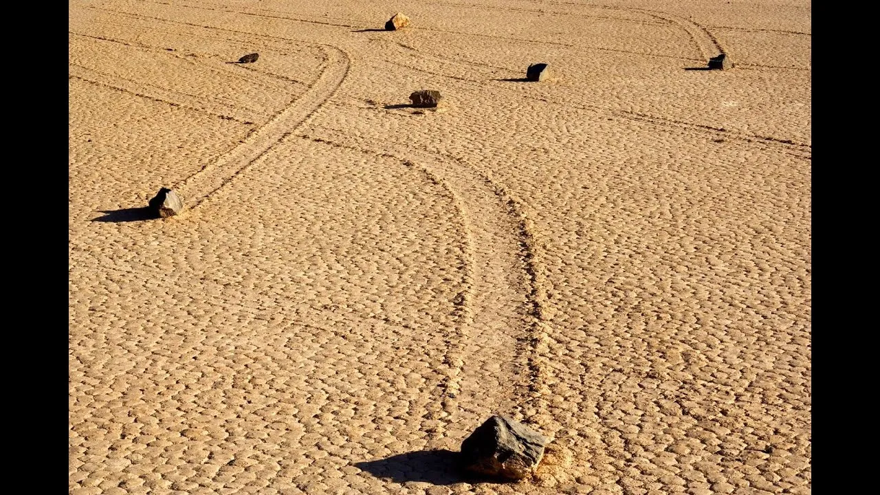 Image result for Moving Stones â Death Valley