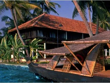 Resort Lake in Coconut Lagoon In Kumarakom