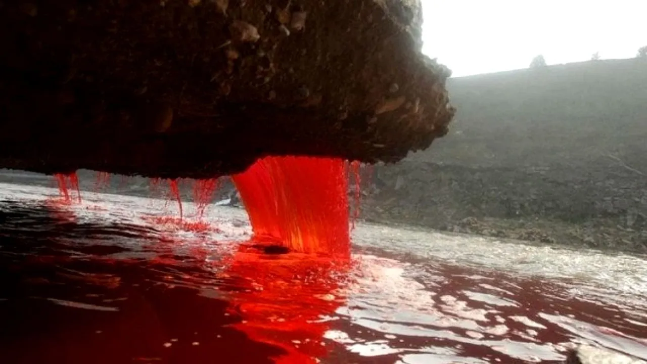 Image result for Blood Falls Antarctica