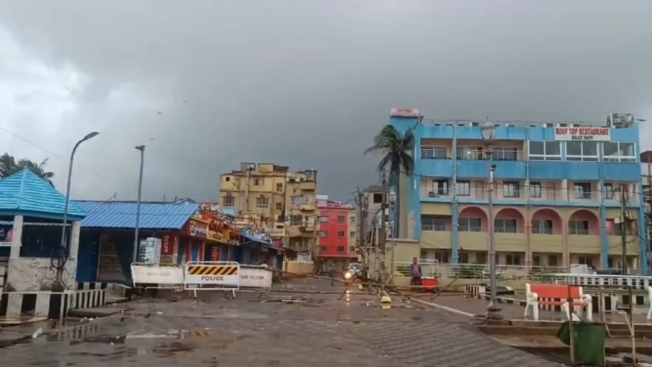Cyclone Dana, Digha, ঘূর্ণিঝড় দানা, দিঘা, দীঘা
