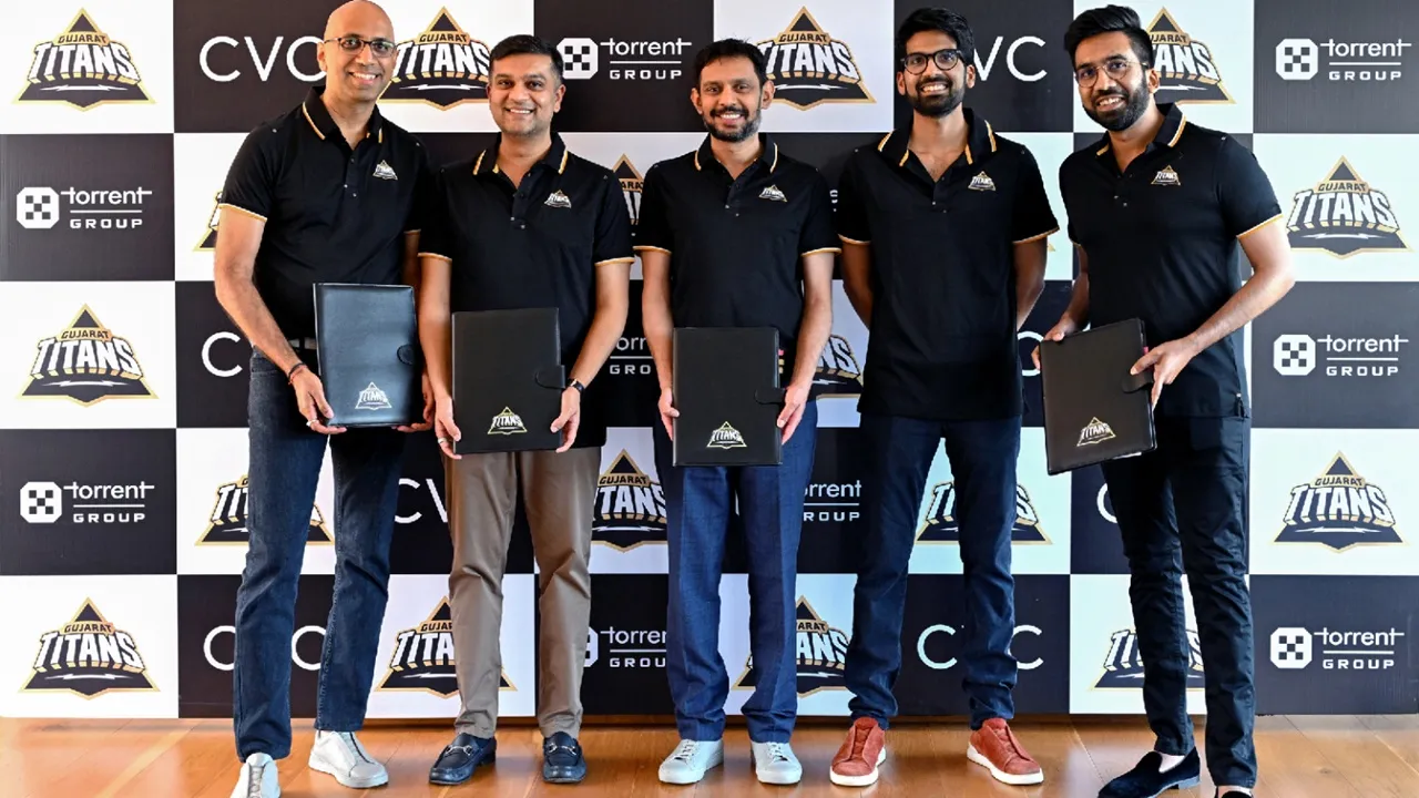 IPL Gujarat Titans New: সিভিসির অংশীদার অমিত সোনি, টরেন্টের বরুণ মেহতা, সিভিসির ম্যানেজমেন্ট পার্টনার সিদ্ধার্থ প্যাটেল, টরেন্টের শান মেহতা ও আমন মেহতা