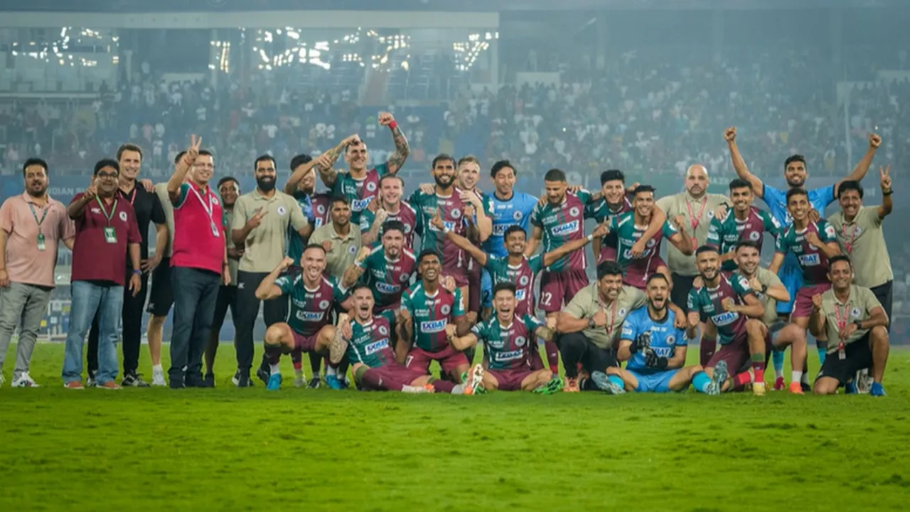 Mohun Bagan Super Giant-ISL: জয়ের পর টিম মোহনবাগান