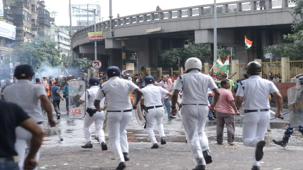 Nabanna Abhijan, RG Kar Protest, নবান্ন অভিযান, আরজি কর কাণ্ডের প্রতিবাদ