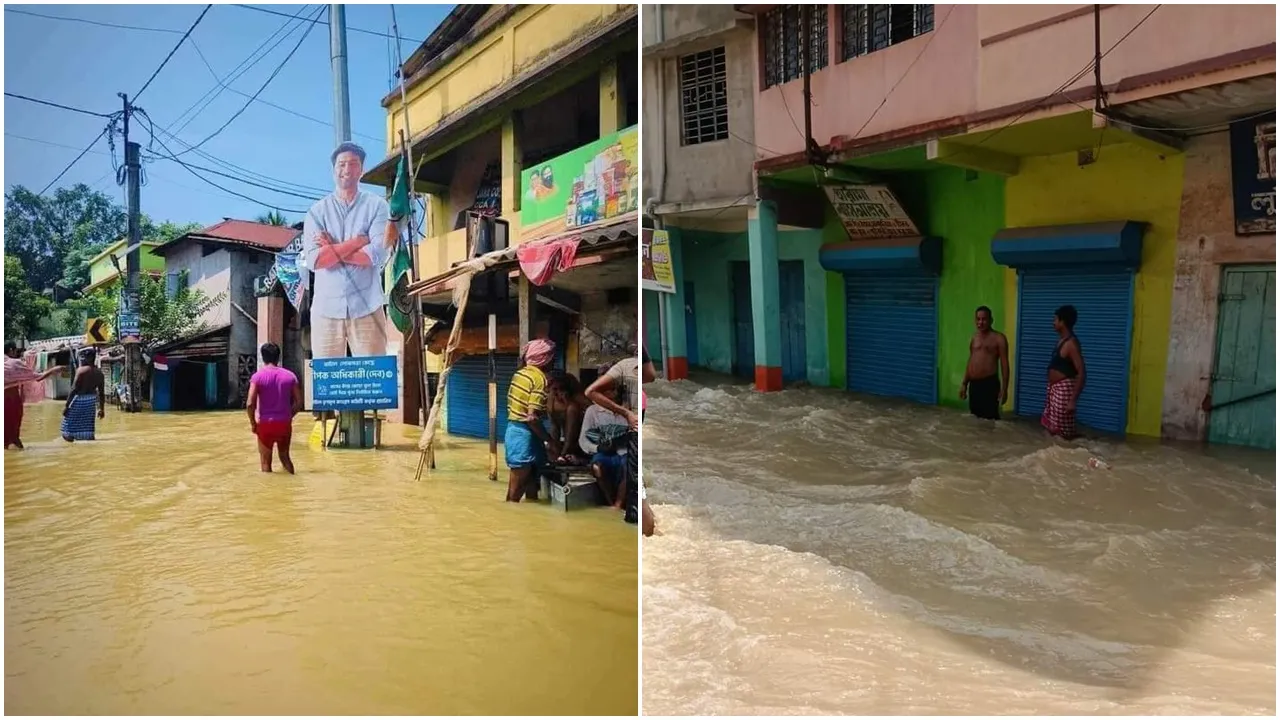 Flooded, Bengal, বানভাসি, বাংলা