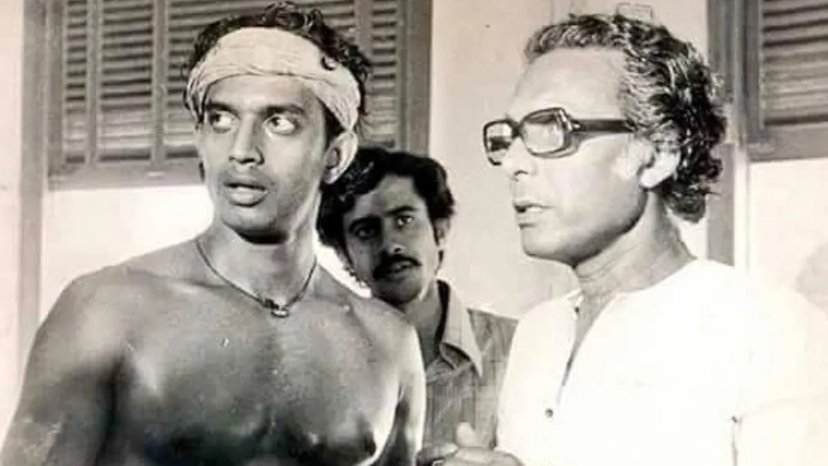 On Mrinal Sen's 97th birth anniversary, throwback photo with Mithun  Chakraborty from sets of 'Mrigaya' – India TV